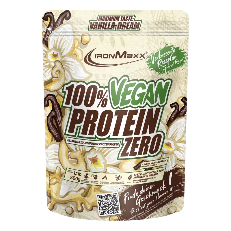 100% Vegan Protein Zero (500g) - Vanilla Dream