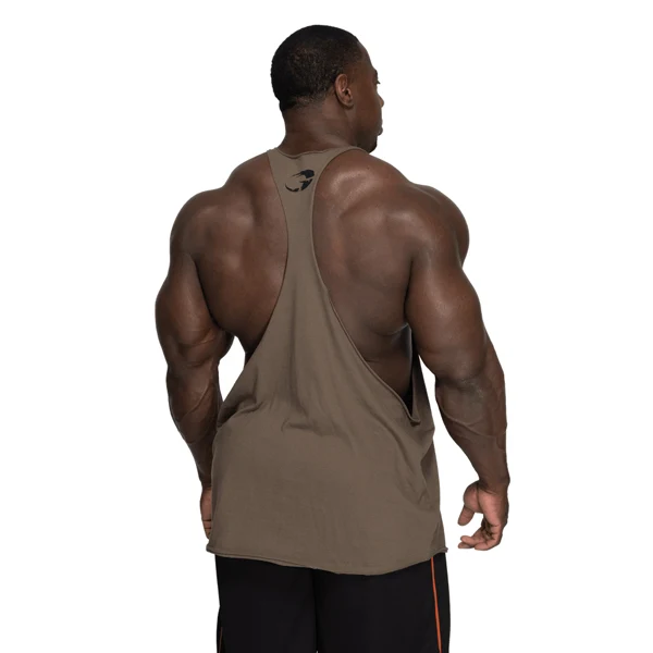GASP STRINGER TANK TOP, Washed Green