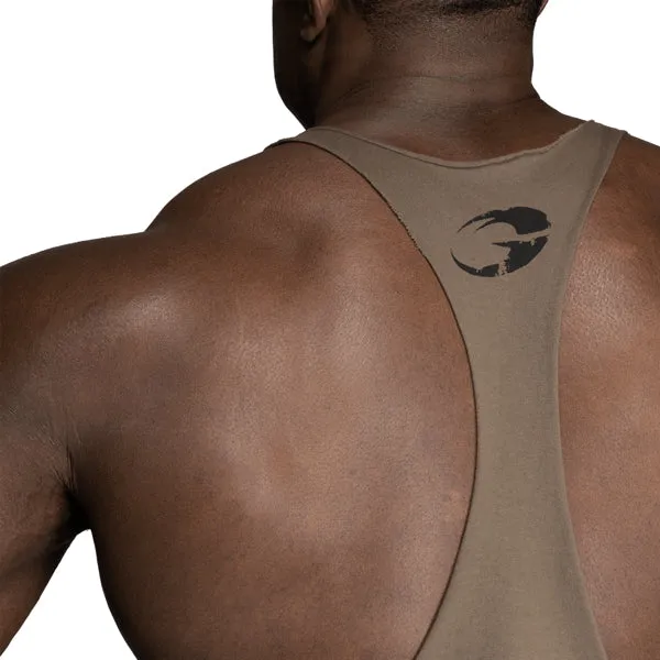 GASP STRINGER TANK TOP, Washed Green