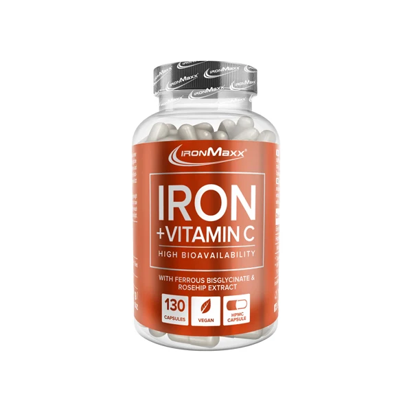 IronMaxx IRON + VITAMIN C, 130 Kapseln