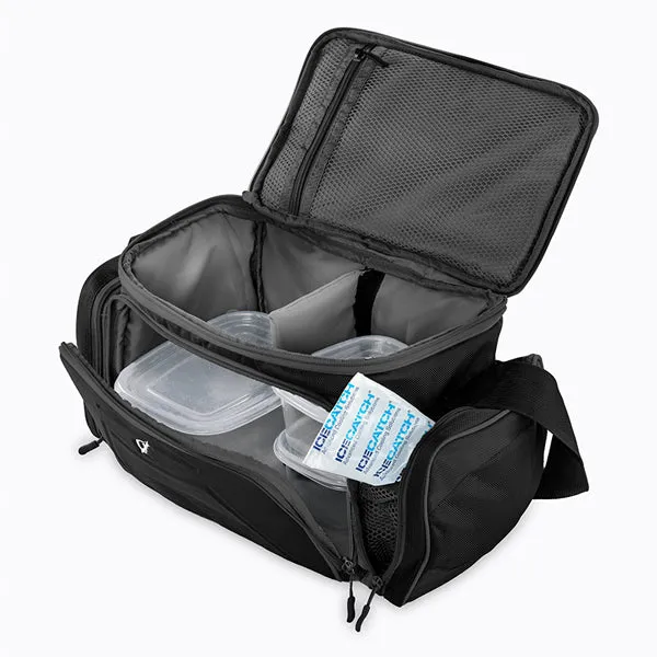 Climaqx STEALTH MEAL PREP BAG, Schwarz