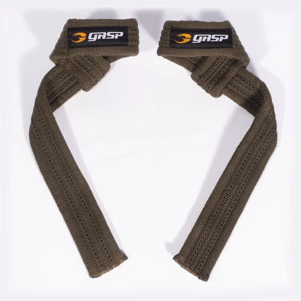 GASP LIFTING STRAPS ZUGHILFEN, Green/Black