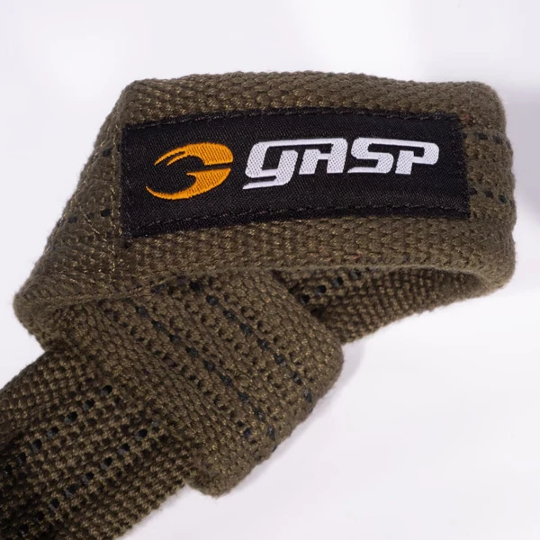 GASP LIFTING STRAPS ZUGHILFEN, Green/Black
