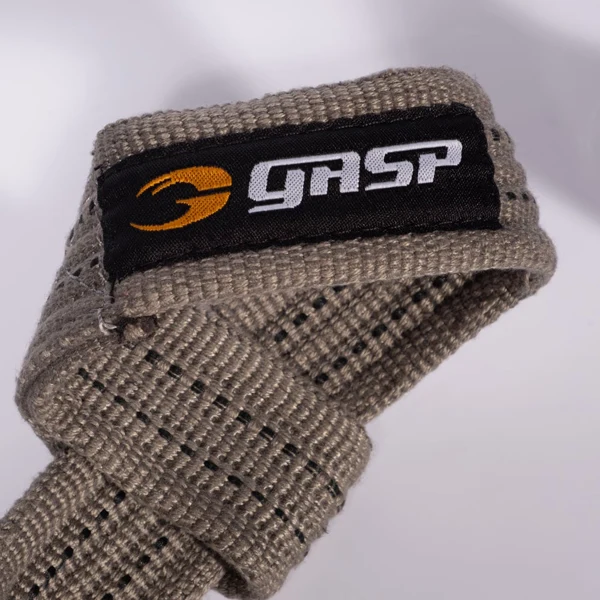 GASP LIFTING STRAPS ZUGHILFEN, Grey/Black