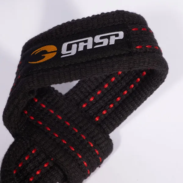 GASP LIFTING STRAPS ZUGHILFEN, Black/Red