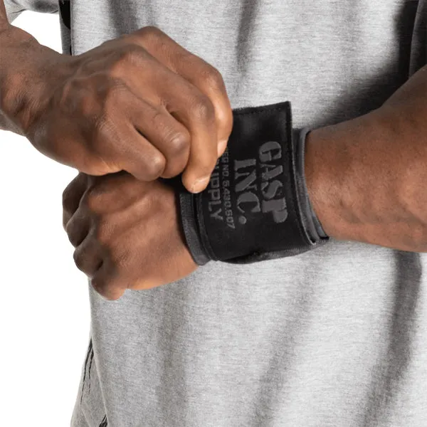 GASP HEAVY DUTY WRIST WRAPS 18", Black Camo