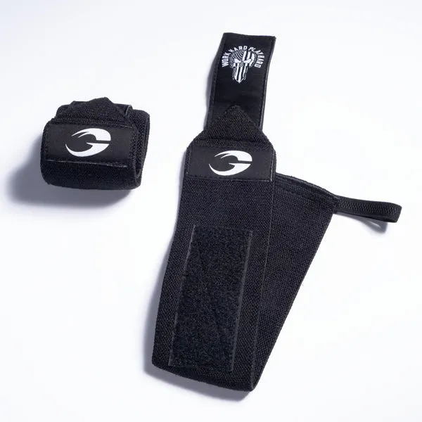 GASP HARDCORE HANDGELENK BANDAGE, Black