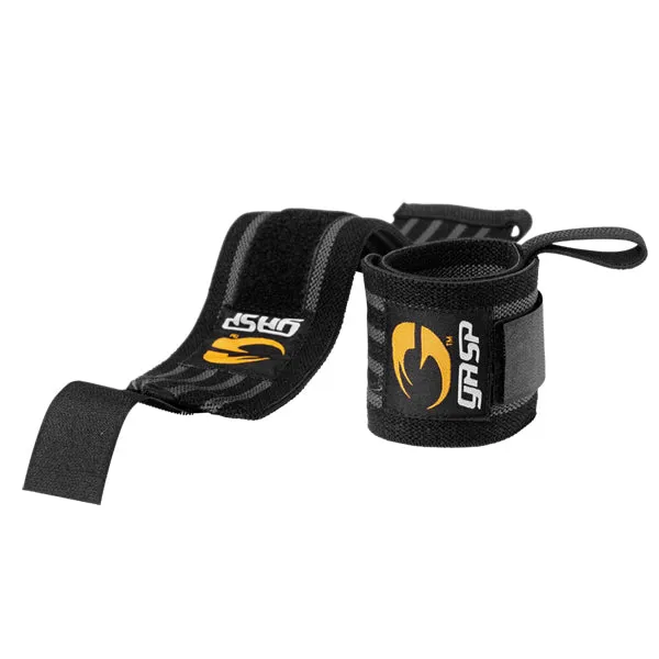 GASP HARDCORE HANDGELENK BANDAGE, Black/Grey