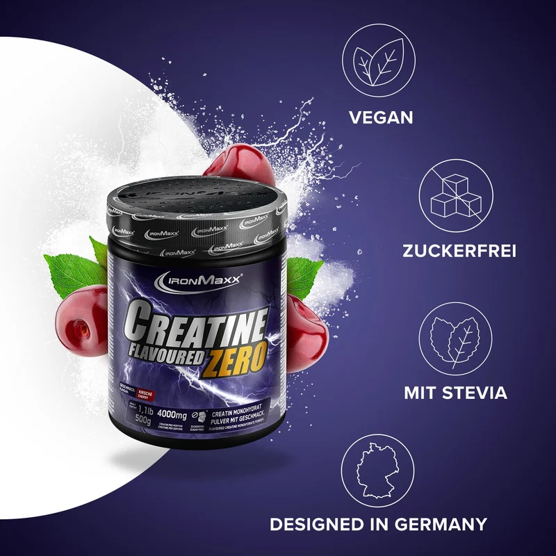 Creatine Flavoured Zero (500g) - Kirsche