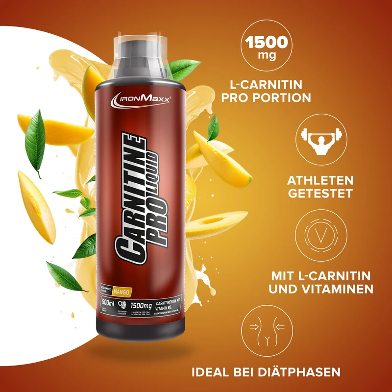 Carnitine Pro Liquid (500ml) - Mango
