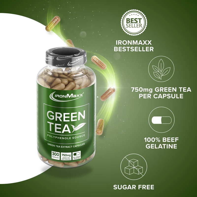 Green Tea - 300 Kapseln