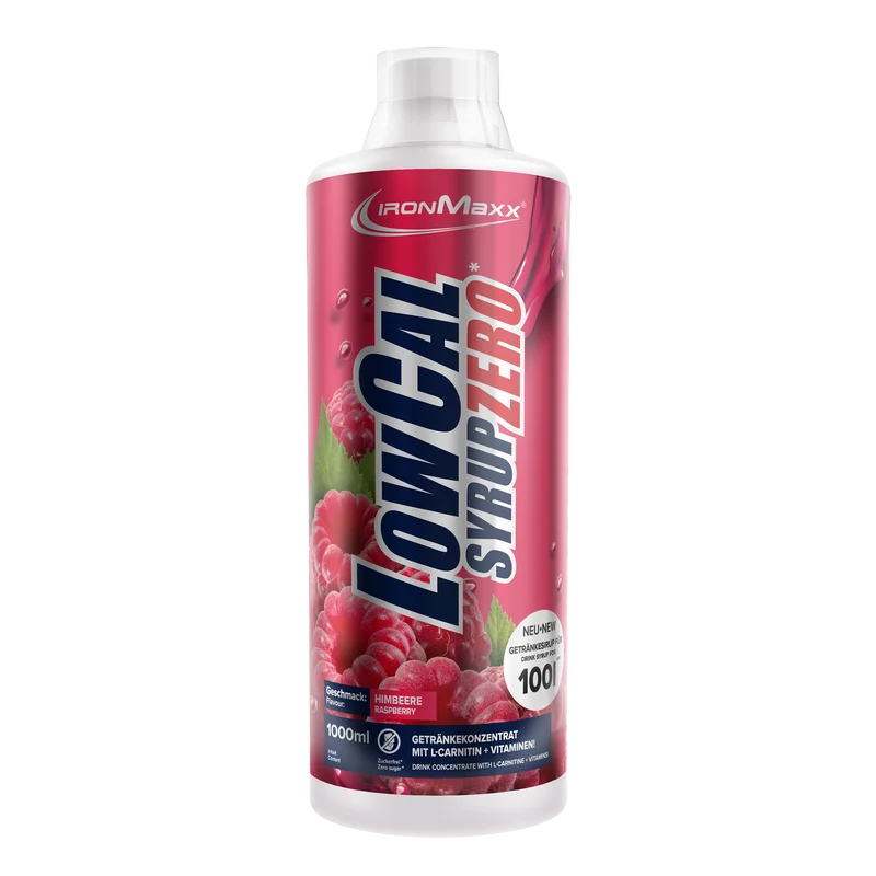 LowCal Syrup Zero (1000ml) - Himbeere