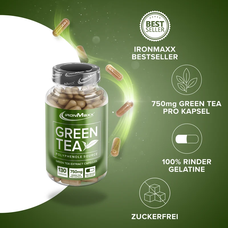 Green Tea - 130 Kapseln