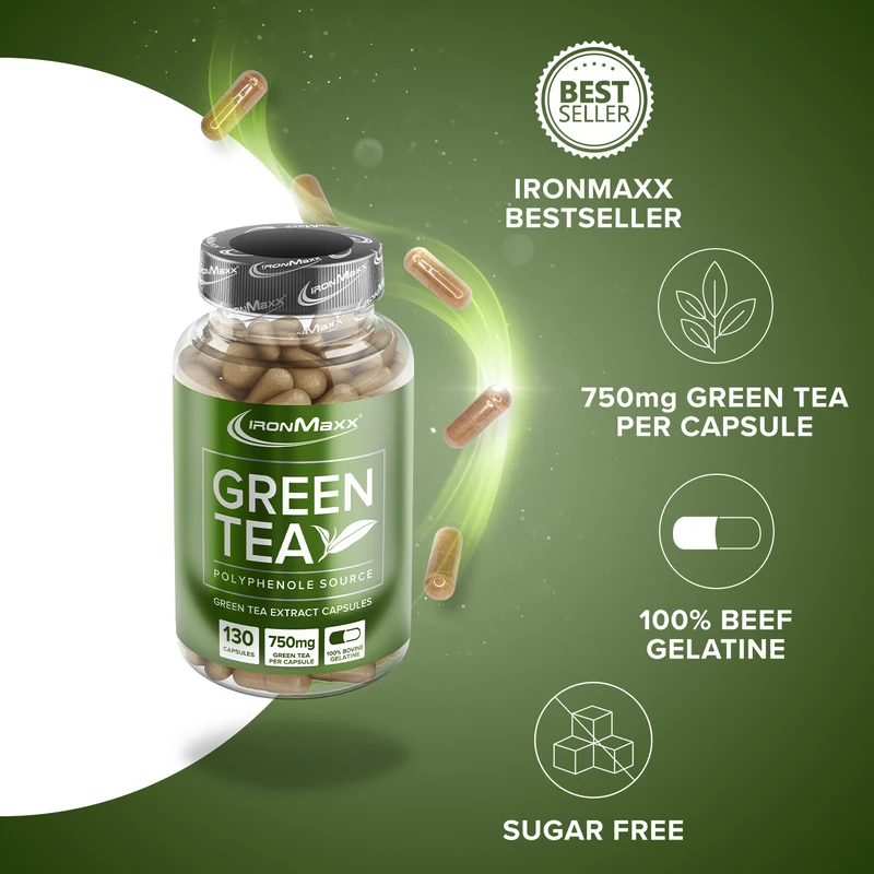 Green Tea - 130 Kapseln