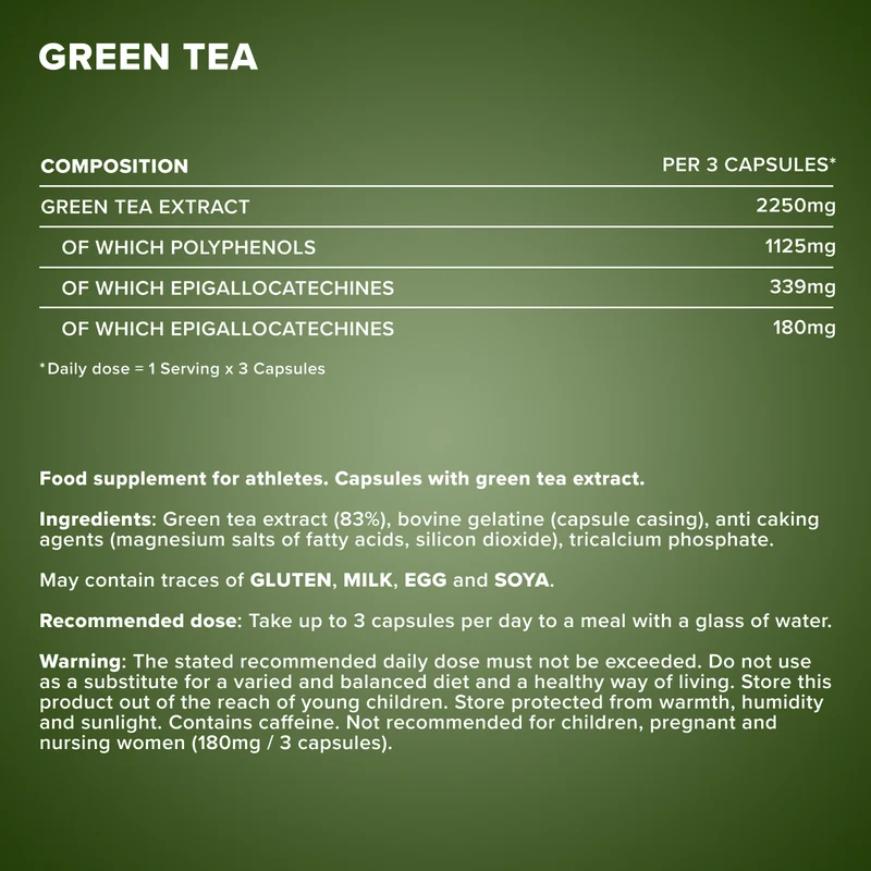 Green Tea - 130 Kapseln