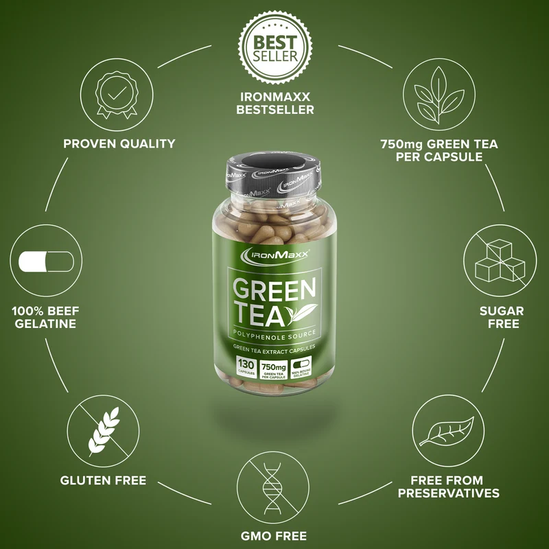 Green Tea - 130 Kapseln