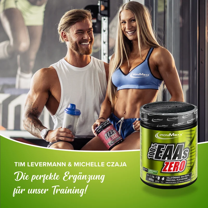 100% EAAs Zero (500g) - Lemon Minze