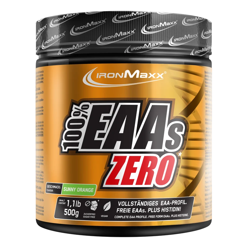 100% EAAs Zero (500g) - Sunny Orange