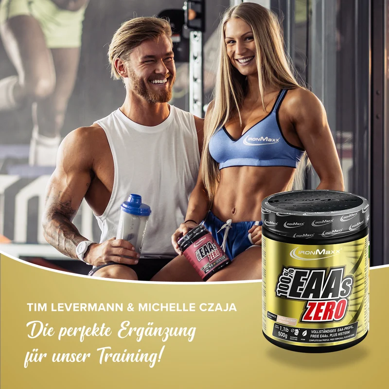 100% EAAs Zero (500g) - Zitrus-Ingwer