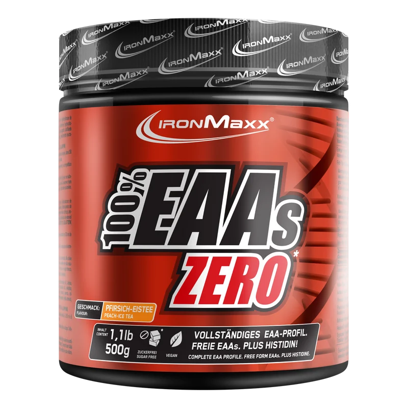 100% EAAs Zero (500g) - Peach Ice Tea