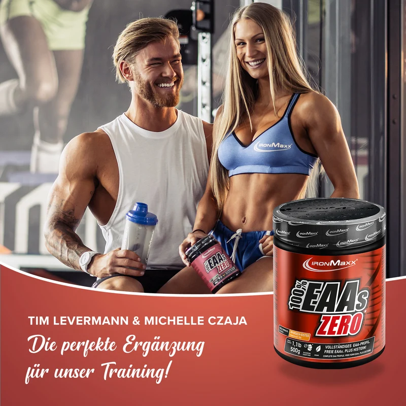 100% EAAs Zero (500g) - Peach Ice Tea