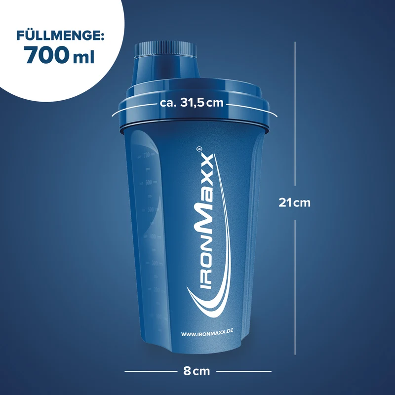 Shaker (700ml) - Dunkelblau