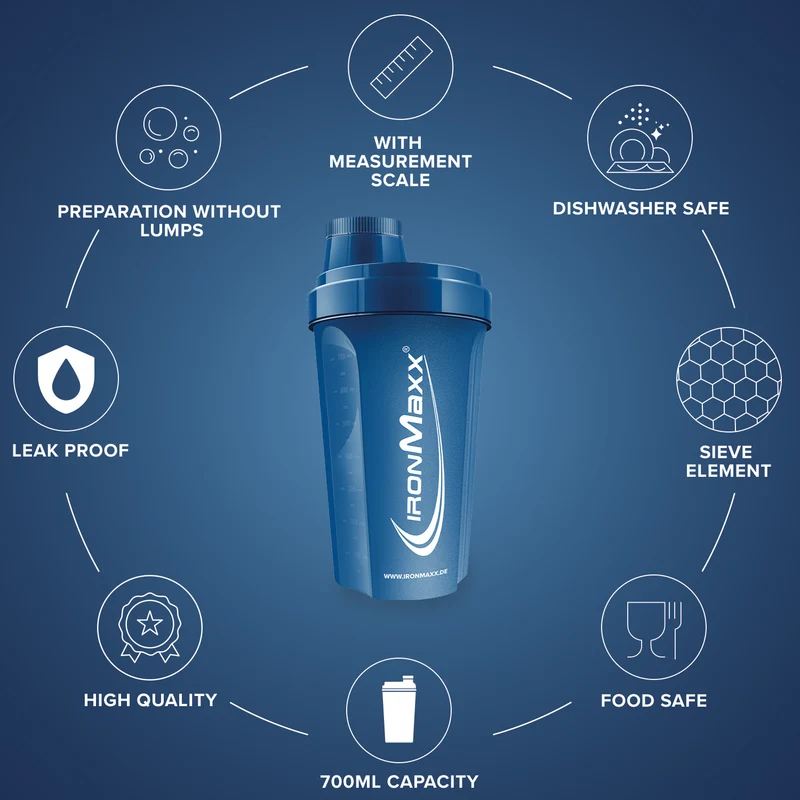 Shaker (700ml) - Dunkelblau