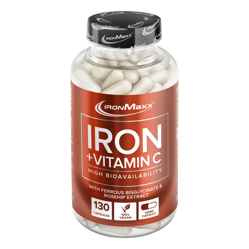 Iron + Vitamin C - 130 Kapseln