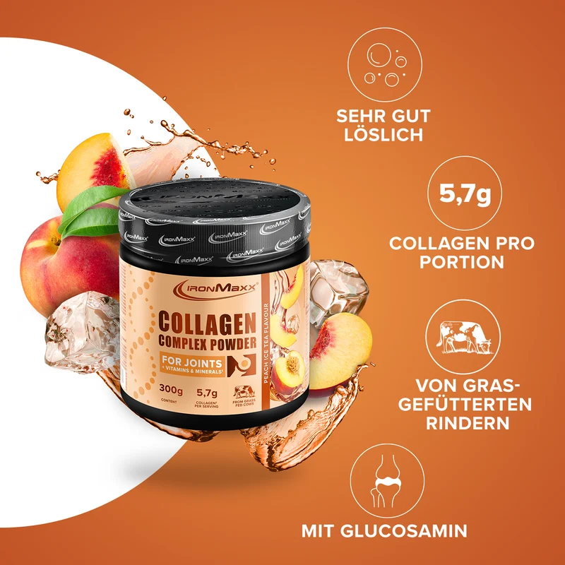 Collagen Complex Powder (300g) - Peach Ice Tea