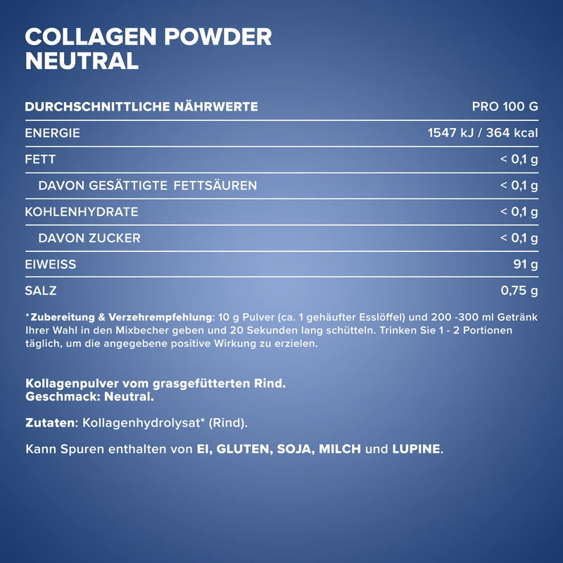 Collagen Powder (500g) - Neutral