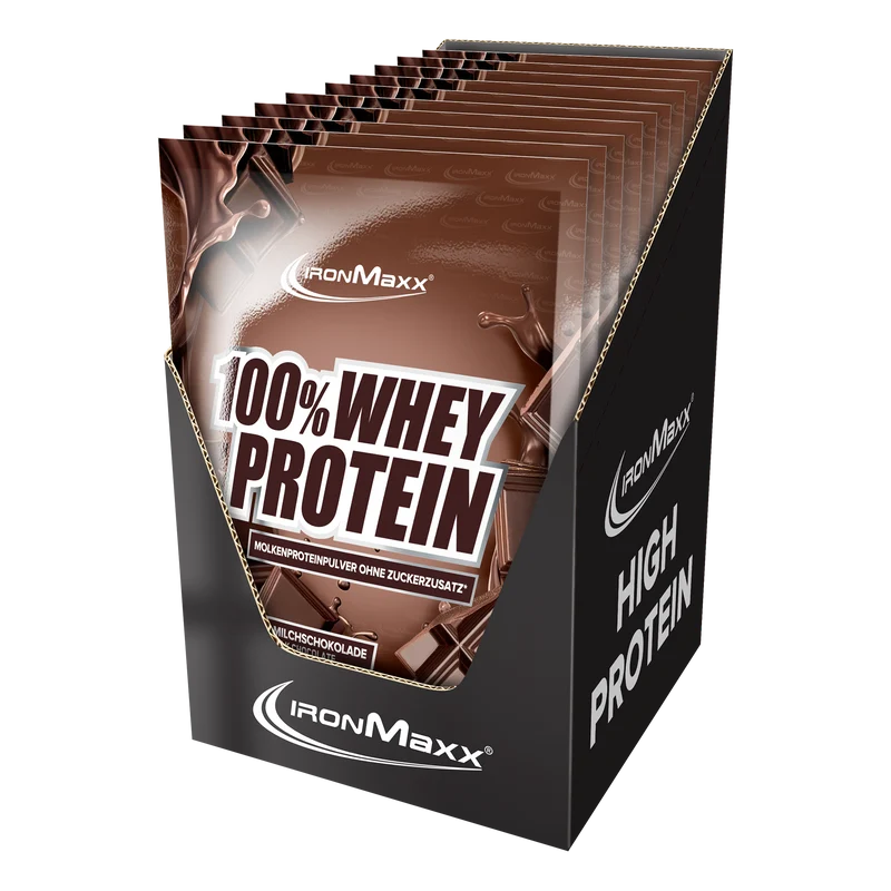 100% Whey Protein (10x30g) - Milchschokolade