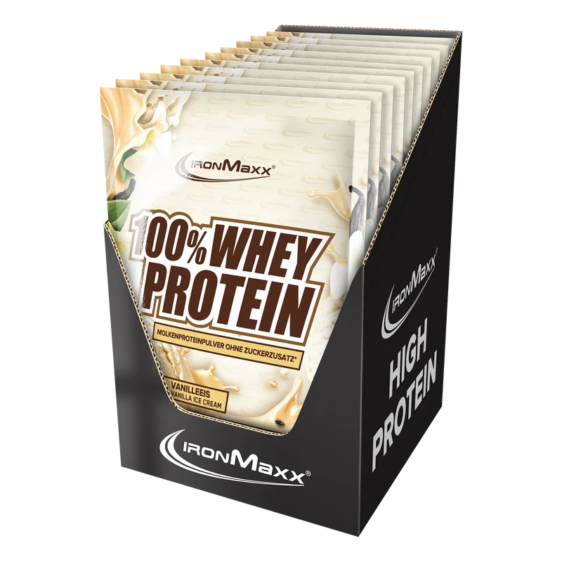 100% Whey Protein (10x30g) - Vanilla Ice Cream