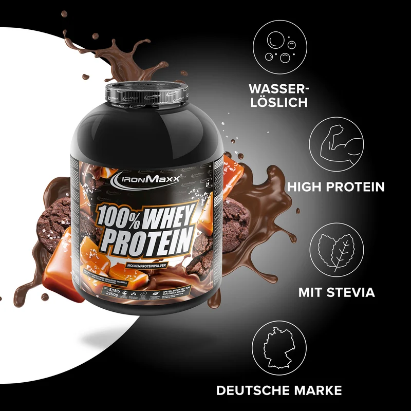 100% Whey Protein (2350g) - Dark Cookies Salted Caramel