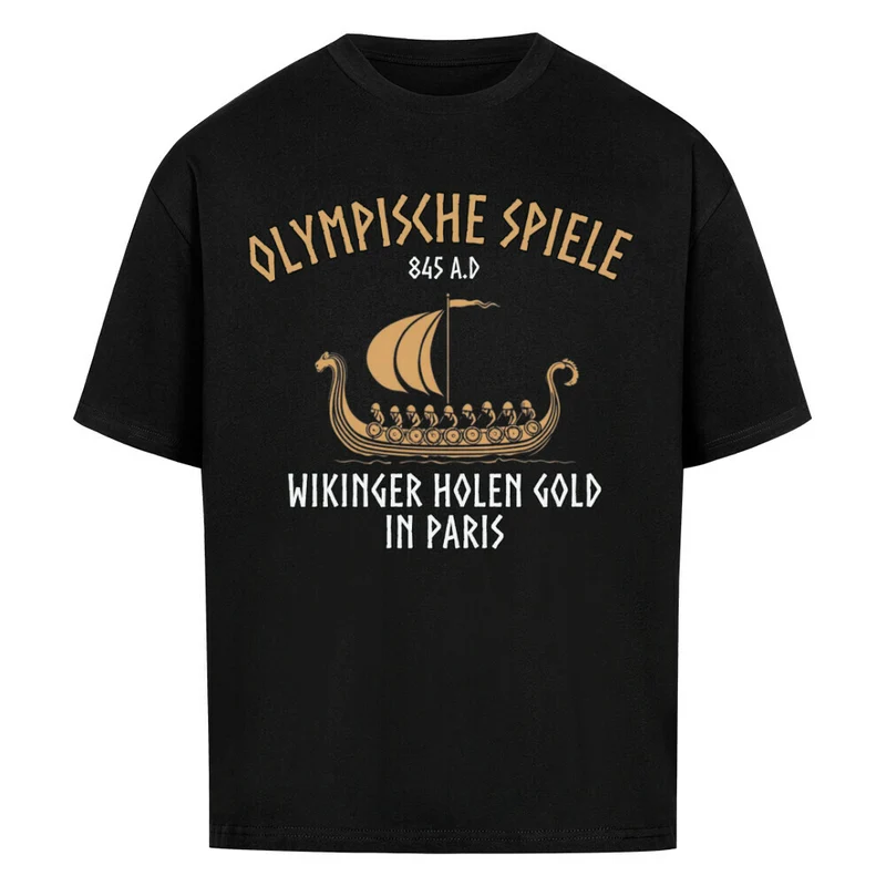 Wikinger holen Gold - Oversized Herren Shirt Unisex