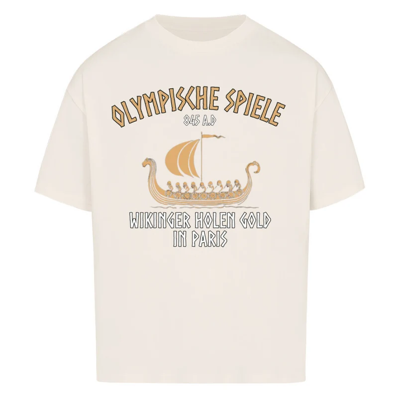 Wikinger holen Gold - Oversized Herren Shirt Unisex