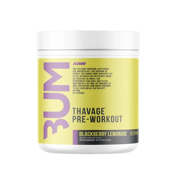 RAW Nutrition CBUM THAVAGE PRE WORKOUT, 520 g Dose