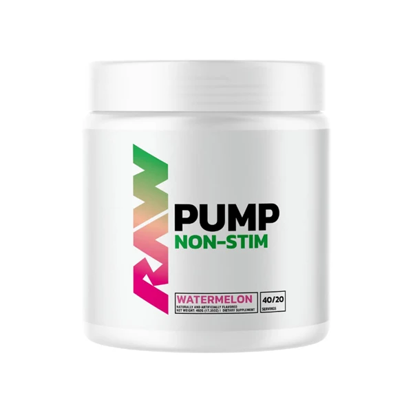 RAW Nutrition PUMP NON-STIM, 480 g Dose