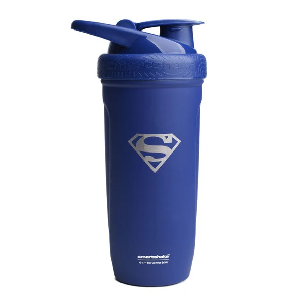 SmartShake SUPERMAN REFORCE Stainless Steel Shaker, 900 ml