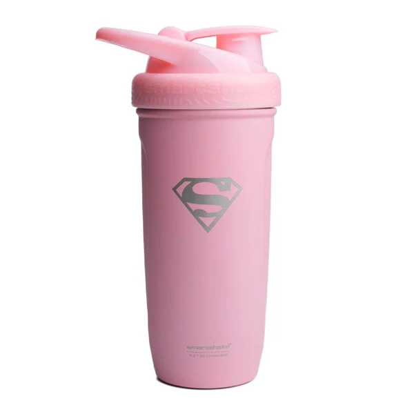 SmartShake SUPERGIRL REFORCE Stainless Steel Shaker, 900 ml