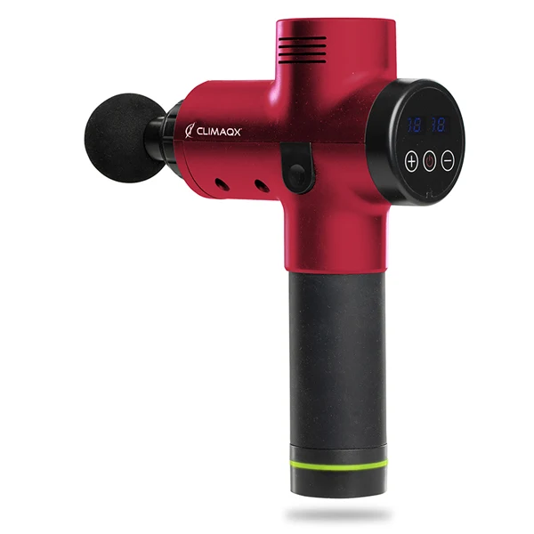 Climaqx MASSAGE GUN AKKU, Rot