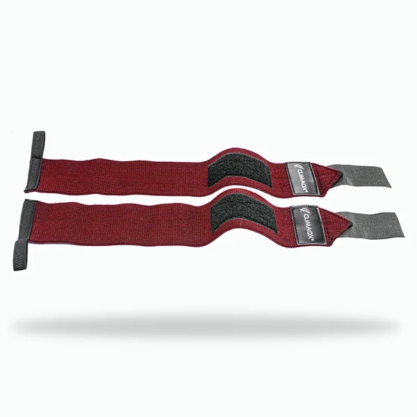 Climaqx HANDGELENK BANDAGE Bordeaux-Rot, Paar