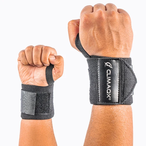 Climaqx HANDGELENK BANDAGEN Schwarz, Paar