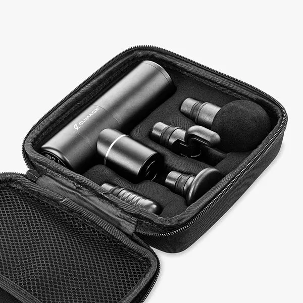 Climaqx MINI MASSAGE GUN AKKU, Schwarz