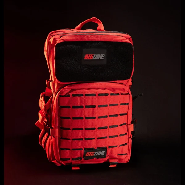 BigZone RUCKSACK MIT PATCH 50 Liter, Rot