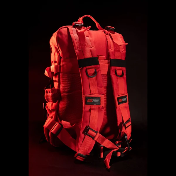 BigZone RUCKSACK MIT PATCH 50 Liter, Rot