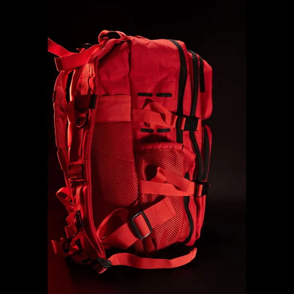 BigZone RUCKSACK MIT PATCH 50 Liter, Rot