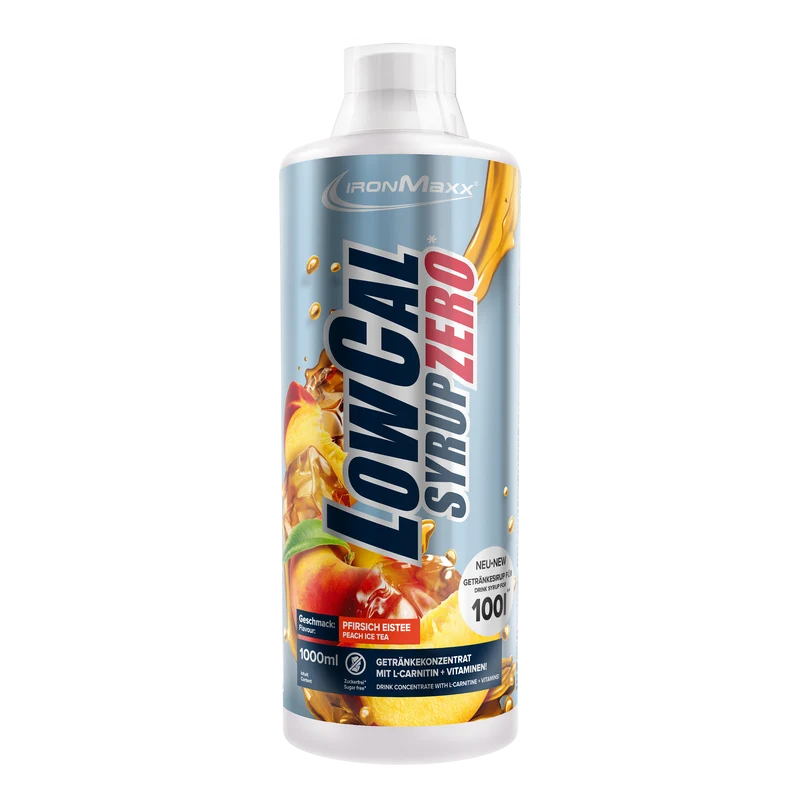 LowCal Syrup Zero (1000ml) - Pfirsich-Eistee
