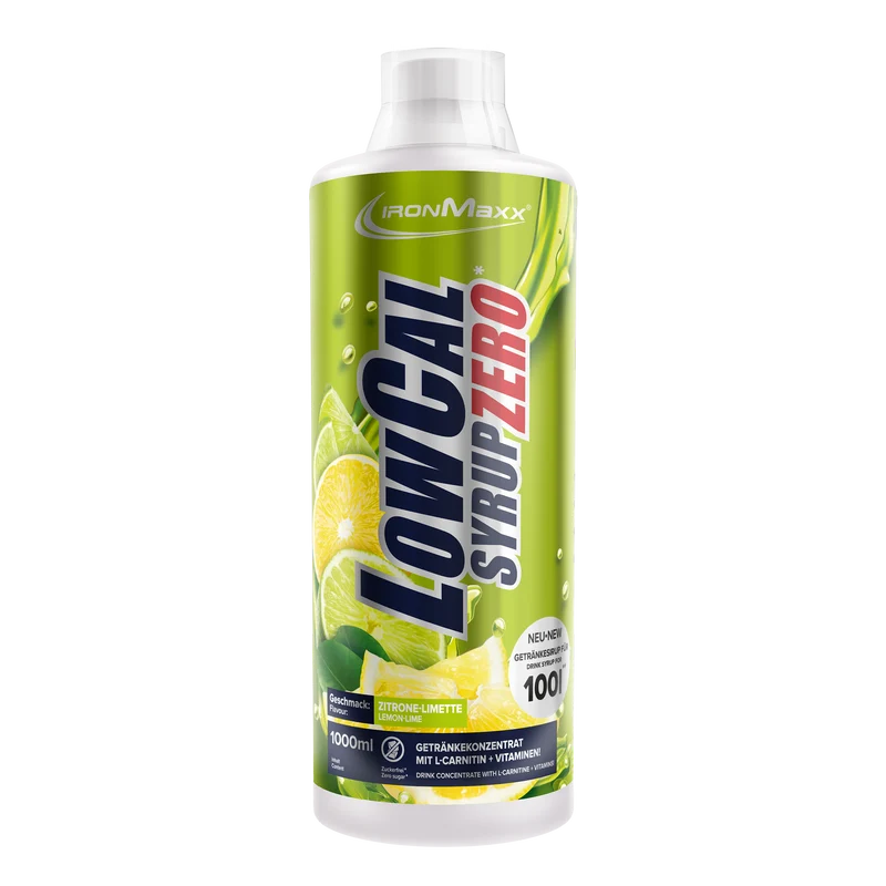 LowCal Syrup Zero (1000ml) - Zitrone Limette