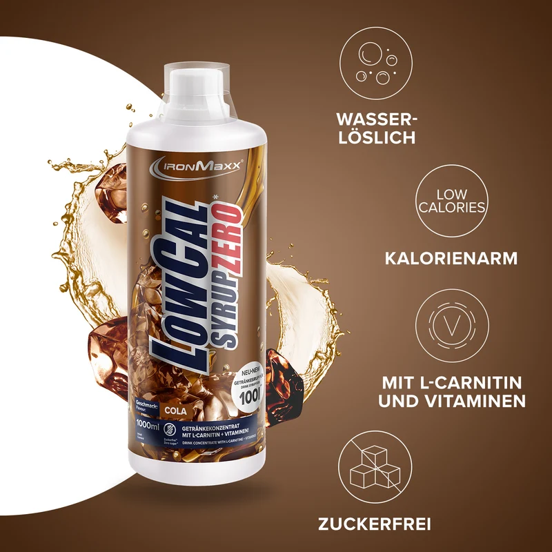 LowCal Syrup Zero (1000ml) - Cola
