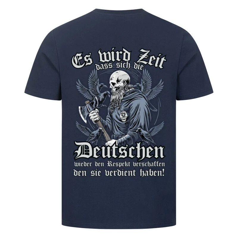 Deutscher Respekt - Herren Shirt - Backprint